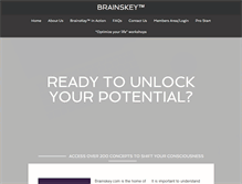 Tablet Screenshot of brainskey.com